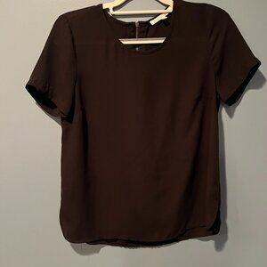 Danielrainn Black Short sleeve blouse size s